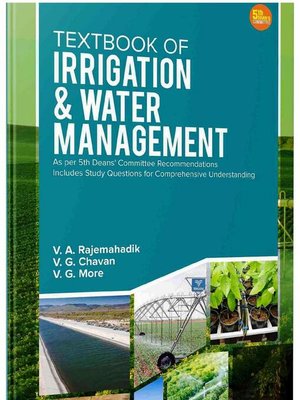 cover image of Textbook of Irrigation and Water Management